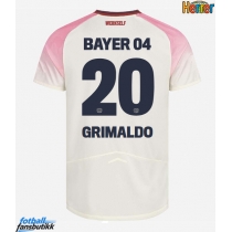 Bayer Leverkusen Alejandro Grimaldo #20 Bortedrakt 2025-26 Kortermet